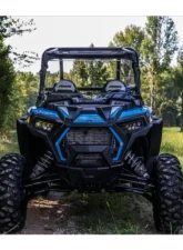 SuperATV Clear Scratch Resistant Flip Down Windshield Polaris RZR XP 1000 2014+                                     - FDWS-P-RZR1K-002-70 - Image 6