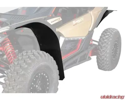 SuperATV Low Profile Fender Flares Can-AM Commander 2017+ - FF-CA-X3