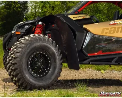 SuperATV Low Profile Fender Flares Can-AM Commander 2017+ - FF-CA-X3