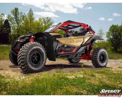 SuperATV Low Profile Fender Flares Can-AM Commander 2017+ - FF-CA-X3