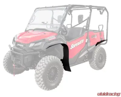 SuperATV Low Profile Fender Flares Honda Pioneer 1000 2016+ - FF-H-PIO1K5