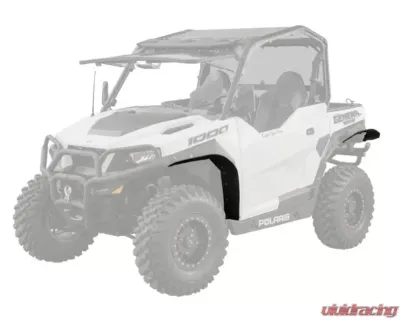 SuperATV Low Profile Fender Flares Polaris General 2016+ - FF-P-GEN1K-001