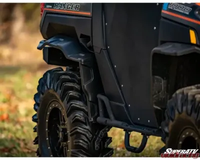 SuperATV Standard Cab Fender Flares Polaris Ranger XP 1000 2018+ - FF-P-RAN1K