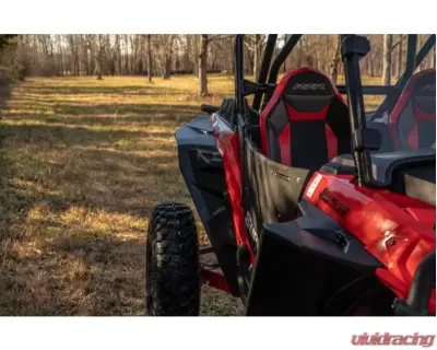 SuperATV Front and Rear Fender Flares RZR XP Turbo 2016+ - FF-P-RZR1K-001