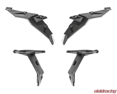 SuperATV Front and Rear Fender Flares RZR XP Turbo 2016+ - FF-P-RZR1K-001