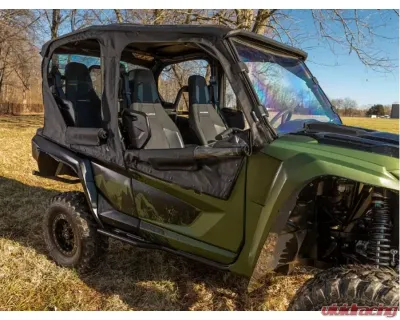 SuperATV Low Profile Fender Flares Yamaha Wolverine RMAX4 1000 2021+ - FF-Y-RMAX4