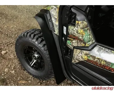 SuperATV Low Profile Fender Flares Yamaha Wolverine X2 2019+ - FF-Y-WVX2