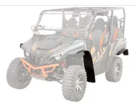 SuperATV Low Profile Fender Flares Yamaha Wolverine X4 2018-2020