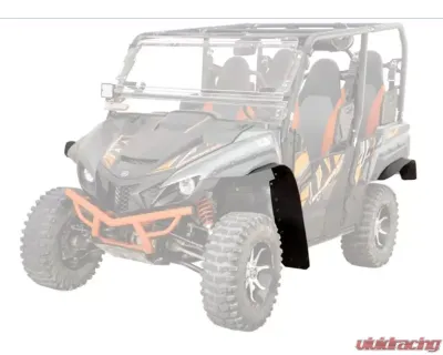 SuperATV Low Profile Fender Flares Yamaha Wolverine X4 2018-2020 - FF-Y-WVX4