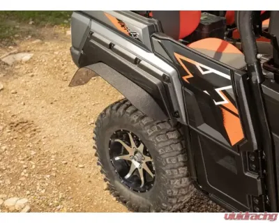 SuperATV Low Profile Fender Flares Yamaha Wolverine X4 2018-2020 - FF-Y-WVX4