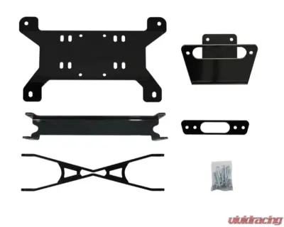 SuperATV Frame Stiffener | Gusset Kit w/ Winch Mount Can-Am Maverick 2013+ - FS-CA-MAV-001
