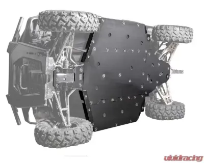 SuperATV Full  Skid Plate Polaris Ranger 1000 2021+ - FSP-P-RAN1K-002