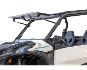SuperATV Scratch Resistant Flip Windshield Can-AM Maverick Trail 2018+