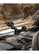 SuperATV Scratch Resistant Flip Windshield Can-AM Maverick Trail 2018+                                     - FWS-CA-T-70 - Image 3