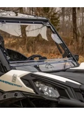 SuperATV Scratch Resistant Flip Windshield Can-AM Maverick Trail 2018+                                     - FWS-CA-T-70 - Image 6