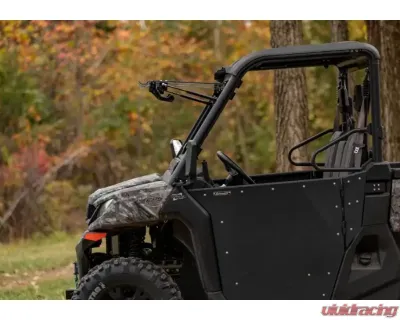 SuperATV Scratch Resistant Flip Windshield CFMOTO Uforce 1000 2019-2020 - FWS-CF-UF1000-70