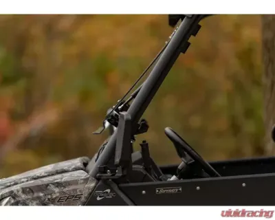 SuperATV Scratch Resistant Flip Windshield CFMOTO Uforce 1000 2019-2020 - FWS-CF-UF1000-70