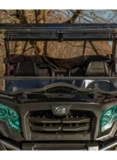 SuperATV Scratch Resistant Flip Windshield CFMOTO Uforce 800 2014+                                     - FWS-CF-UF800-70 - Image 3