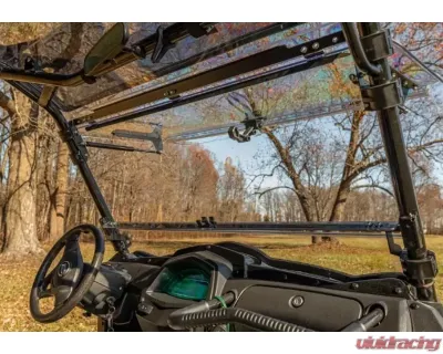 SuperATV Scratch Resistant Flip Windshield CFMOTO Uforce 800 2014+ - FWS-CF-UF800-70