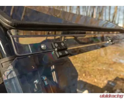 SuperATV Scratch Resistant Flip Windshield CFMOTO Uforce 800 2014+ - FWS-CF-UF800-70