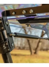 SuperATV Scratch Resistant Flip Windshield CFMOTO Uforce 800 2014+                                     - FWS-CF-UF800-70 - Image 7