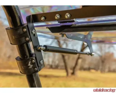 SuperATV Scratch Resistant Flip Windshield CFMOTO Uforce 800 2014+ - FWS-CF-UF800-70