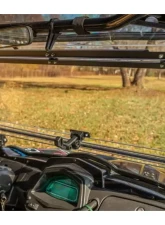SuperATV Scratch Resistant Flip Windshield CFMOTO Uforce 800 2014+                                     - FWS-CF-UF800-70 - Image 8