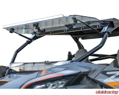 SuperATV Scratch Resistant Flip Windshield CFMOTO Uforce 950 2020+ - FWS-CF-ZF950-70