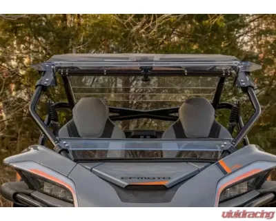 SuperATV Scratch Resistant Flip Windshield CFMOTO Uforce 950 2020+ - FWS-CF-ZF950-70