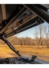 SuperATV Scratch Resistant Flip Windshield CFMOTO Uforce 950 2020+                                     - FWS-CF-ZF950-70 - Image 6