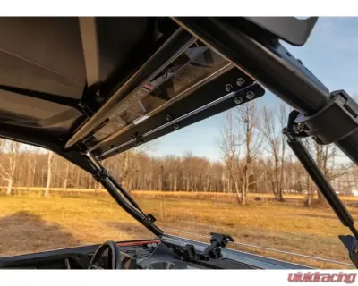 SuperATV Scratch Resistant Flip Windshield CFMOTO Uforce 950 2020+ - FWS-CF-ZF950-70