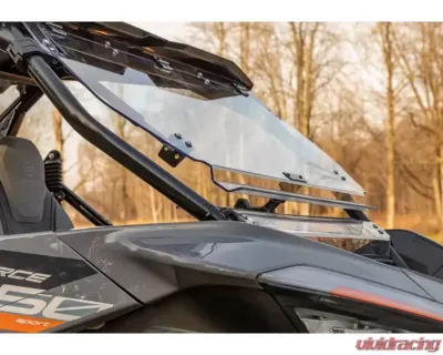 SuperATV Scratch Resistant Flip Windshield CFMOTO Uforce 950 2020+ - FWS-CF-ZF950-70