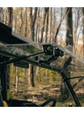 SuperATV Scratch Resistant Flip Windshield John Deere Gator XUV 835 2018+                                     - FWS-JD-835M-70 - Image 5