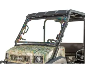 SuperATV Scratch Resistant Flip Windshield Kawasaki Mule 4000 | 4010 2009-2015