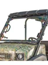 SuperATV Scratch Resistant Flip Windshield Kawasaki Mule 4000 | 4010 2009-2015                                     - FWS-K-MULE-4010-70 - Image 6