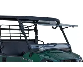 SuperATV Scratch Resistant Flip Windshield Kawasaki Mule Pro-Mx 2019+