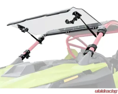 SuperATV 2-Seater Scratch Resistant Flip Windshield Polaris RZR Pro R 2022+ - FWS-P-PROR-70