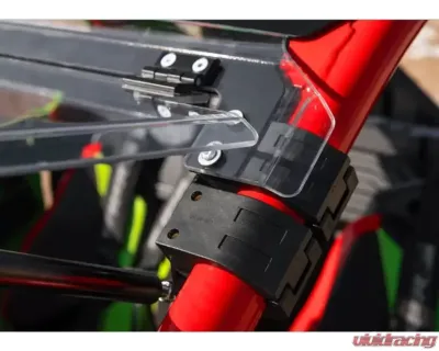 SuperATV 2-Seater Scratch Resistant Flip Windshield Polaris RZR Pro R 2022+ - FWS-P-PROR-70