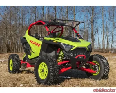 SuperATV 2-Seater Scratch Resistant Flip Windshield Polaris RZR Pro R 2022+ - FWS-P-PROR-70