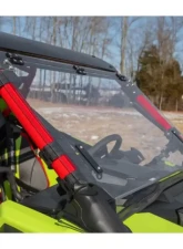 SuperATV 2-Seater Scratch Resistant Flip Windshield Polaris RZR Pro R 2022+                                     - FWS-P-PROR-70 - Image 4
