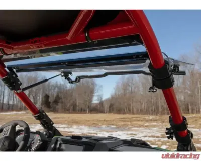 SuperATV 2-Seater Scratch Resistant Flip Windshield Polaris RZR Pro R 2022+ - FWS-P-PROR-70