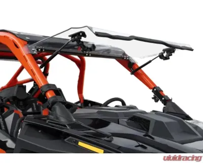 SuperATV 4-Seater Scratch Resistant Flip Windshield Polaris RZR Pro R 2022+ - FWS-P-PROR4-70