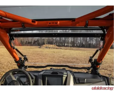 SuperATV 4-Seater Scratch Resistant Flip Windshield Polaris RZR Pro R 2022+ - FWS-P-PROR4-70