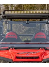 SuperATV Scratch Resistant Flip Windshield w/o Ride Command Polaris RZR XP 1000 2014-2016                                     - FWS-P-RZR-1K-001-70 - Image 2