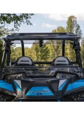 SuperATV Clear Polycarbonate Scratch Resistant Flip Windshield w/o Ride Command Polaris RZR XP 1000 2019+                                     - FWS-P-RZR1K-002-70 - Image 2