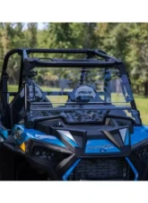 SuperATV Clear Polycarbonate Scratch Resistant Flip Windshield w/o Ride Command Polaris RZR XP 1000 2019+                                     - FWS-P-RZR1K-002-70 - Image 6