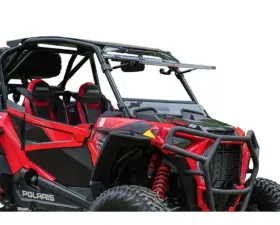 SuperATV Scratch Resistant Flip Windshield Polaris RZR XP Turbo S 2018-2019