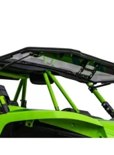 SuperATV Clear Polycarbonate Scratch Resistant Flip Windshield Textron Wildcat XX 2018+                                     - FWS-T-XX-70 - Image 7