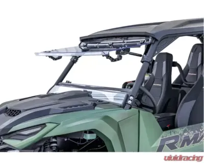 SuperATV 4RMAX Scratch Resistant Flip Windshield Yamaha Wolverine 2021+ - FWS-Y-RMAX4-70