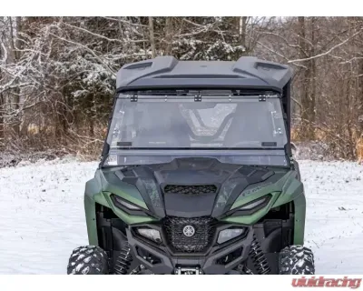 SuperATV 4RMAX Scratch Resistant Flip Windshield Yamaha Wolverine 2021+ - FWS-Y-RMAX4-70